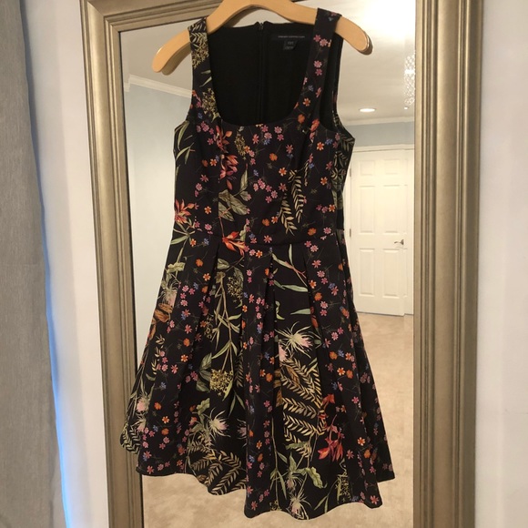 French Connection Bluhm And Botero Mix Dress - Picture 2 of 4